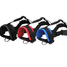 Adjustable Nylon Pet Muzzle, Anti-Bite Anti-Bark Anti-Swallowing Dog Mouth Cover Collar