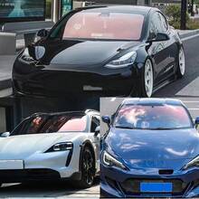 Car Window Tint 80% VLT 80 Percent Chameleon Red Window Tint Roll 20" Inch X 10'Ft Automotive Window Film For Sun And Glare Protection UV Heat Blocking Scratch Resistant