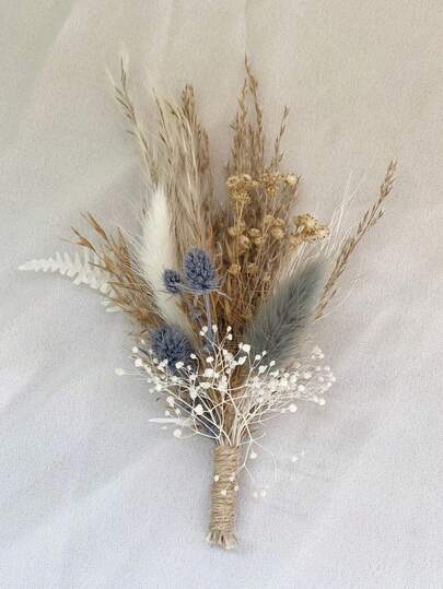 1/2/6/12pcs Boho Set Mini Dried Flower Bouquets | Small Bottle Arrangements | Table Decorations | Letter Box Gift