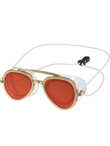 1 副创意全方位防雾游泳镜，专业防水游泳镜，适合成人、男士、女士和青少年。