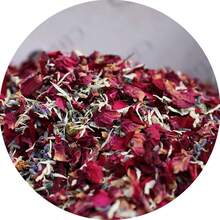 Wedding Confetti Dried Flower Petals, Natural Confetti Dried Petal For Wedding And Party Decoration*115g Red Roses - Cánh hoa hồng đỏ - Xem 4
