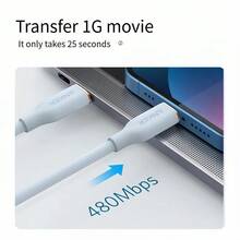 anker Cable de carga rápida certificado de 1,8 m/1 m USB-C a Lightning, compatible con Power Delivery y carga rápida, compatible con iPhone 16/15/14/13/12 y iPad, admite sincronización de datos