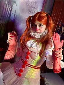 Halloween Horror Props: Haunted House, Bar, Escape Room Decor, Creepy Heart-Shaped Props, Fake Hands, Fake Bloody Hands, Severed Limbs, Pranks - Multicolor - View 5