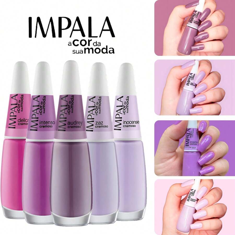 Impala 6 Color Kit Creamy Shades Of Pink Lilac - Multicolor - View 1