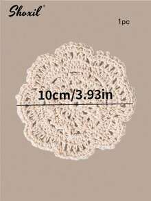 shoxil 1pc Saudi Coffee Cup, Ceramic Cup, Coffee Cup, Teacup, Matcha Cup, Water Cup, Embossed Tulip Ceramic Cup, Middle Eastern Style Coffee Cup, Handmade Hook Flower Coaster, For Home, Coffee Shop, Courtyard, Saudi National Day