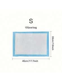 100pcs Extra Large Dog Pee Pads, Super Absorbent Waterproof Training Pads, Puppy Diaper Liners, Cat & Dog Disposable Pads - Multicolor - View 29