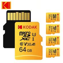 Kodak Original Micro SD Card 32GB Memory Card 64GB MicroSDHC 128GB MicroSDXC MicroSD 256GB C10 U3 TF Flash Cards 100MB/S A1 Class10 UHS-I V30 TF For Mobilephone Game Monitor - Yellow - View 3