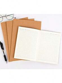 5 Softcover Notebooks (5.5" X 7.8" / A5 Size) - Bulk Pack, Suitable For Writing, Sketching And Office Use; Lined Pages - Perfect For School, Office And Daily Notes. School Supplies - D - View 4