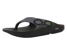 OOFOS OOriginal Sport Slipper Unisex Shoes - màu đen - Xem 1
