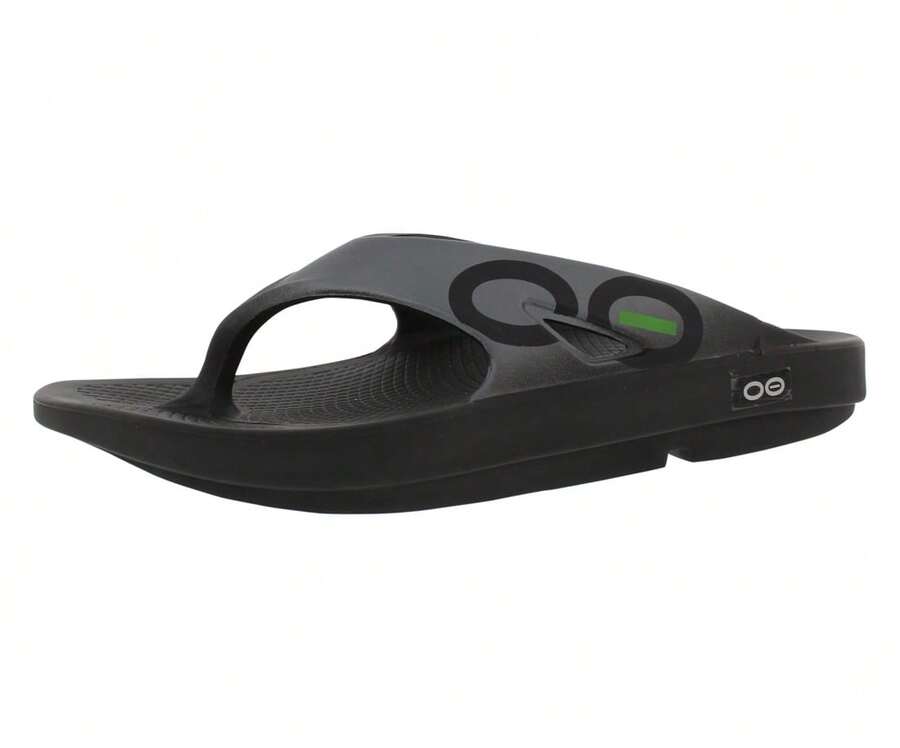 OOFOS OOriginal Sport Slipper Unisex Shoes - màu đen - Xem 1