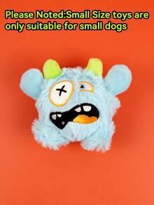 Halloween Dog Toys Monster Design Funny 3 IN 1 Interactive Pet Toys, Puppy Teething Toys Dogs Birthday Gifts, Durable Dog Balls For Small Medium Large Dogs