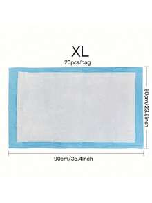 100pcs Extra Large Dog Pee Pads, Super Absorbent Waterproof Training Pads, Puppy Diaper Liners, Cat & Dog Disposable Pads - Multicolor - View 13