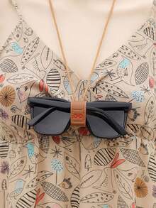 1条/2条装太阳镜挂绳,时尚太阳镜挂带,复古艺术装饰眼镜链,女士眼镜配件 - 升級款 - 查看 10