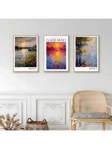 1 Máy Tính Vintage Hoa Huệ Hoa Mẫu Đơn Nghệ Thuật Phong Cảnh Poster Tranh Canvas Hiện Đại Nghệ Thuật Treo Tường Thẩm Mỹ Trang Trí Phòng Không Khung - Không khung - Xem 10