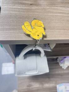 Rabbit Ear Zinc Alloy Foldable Handbag Hook Portable Storage Bag Hanger Organizer Hardware Craft Gift Accessory For Women Girls Purse Holder Stand - Multicolor - View 11