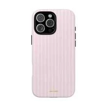 Pink Striped - Phone Case |     Classic Stripes |     Cover For IPhone 16 15 14 13 12 SE Max Pro - trắng - Xem 3