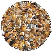 Transparent Working Potato Man Stickers - 50PCS Waterproof Clear PET Supplies For Scrapbooking, Guitar & Notebook DIY - 50PCS - View 11