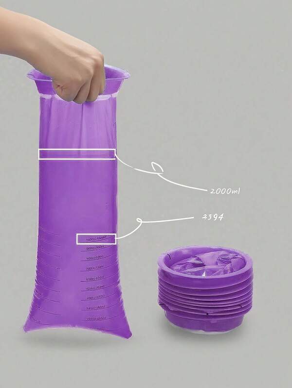 10 sacos descartáveis para vômito, sacos para vômito para gestantes, sacos portáteis para enjoo, adequados para hospitais, escolas, jardins de infância, sacos para vômito selados à prova de vazamentos, sacos de lixo descartáveis portáteis e fáceis de rasgar, sacos para vômito de emergência em viagens