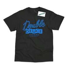 Double Deuce Inspired By Road House Printed T-Shirt - màu đen - Xem 1