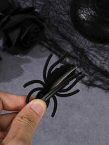 1pc Halloween Costume Rhinestone Spider Hair Clip, Halloween Hair Accessories, Hair Clips Claw, Clips Hair, Hair Claws, Clips For Hair, Hair Slide, Hair Barrettes, Looks Of Party