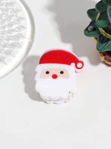 2PCS Christmas Tree & Santa Mini 5 Design Hair Clips | Holiday & Daily Hair Accessories Home Decor Christmas Decorations Room Decor Winter