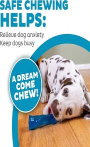 Outward Hound Dogwood Puppy Durable Dog Chew Toys, Real Wood &Amp; Teething Bone, 2-Pack, Small - ColorG - 查看 6