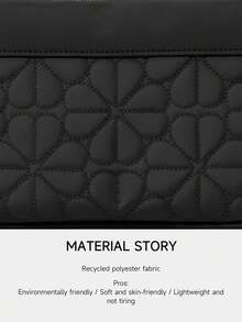 Kate Spade 女士轻便羽绒单肩包拉链腕带钱包小手机包女士经典手拿包手提包时尚腋下包女生适用