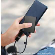 Supporte une capacité de 30 To Disque dur portable carré Disque SSD portable Boîtier de stockage de données USB Disque dur externe portable