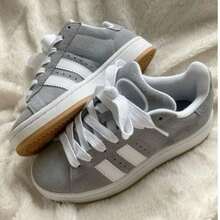 ADS Campus Gym Unisex Men's And Women's Casual Skater Sneakers New Release Sports Lace Up Home - CAMPUS GREY - Xem 1