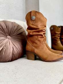 Women Ankle Boots & Booties - Camel - View 5