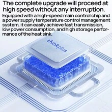 Lenovo USB Flash Drive TPU301 Is Compact, Lightweight, Waterproof And Shockproof. Suitable For Mobile Phones And Computers. High-Speed Transmission And Stable Performance. Pearl Tin - Pearl Tin - View 2