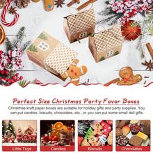 50/30/5 pezzi Grandi scatole regalo per feste di Natale, scatole regalo da tavolo per feste di Natale, scatole regalo natalizie per decorazioni per feste di Natale, calendario dell'Avvento fai-da-te