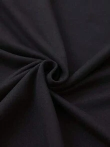 Playera camiseta gráfica dama mujer manga corta cuello redondo básica  cómoda fresca ligera estampado los angeles LA letras ciudad americana EUA - Negro - Ver 4