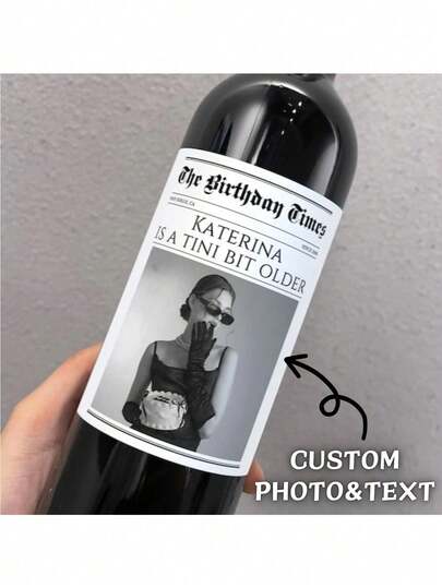 Customized Wine Bottle Label