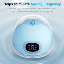 1 Piece, 180ml Wearable Electric Breast Pump, Three Modes: Lactation Mode, Massage Mode, Pumping Mode, Each Mode Has 9 Adjustable Settings, Low Noise, Anti-Spill Design