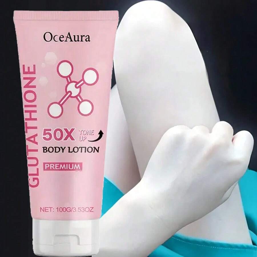 OceAura Niacinamide Whitening And Tender Body Lotion Hydrating, Moisturizing And Whitening Body Lotion Providing Bright Skin , Smooth Skin Color, Smooth Light Color, Oil-Free Distribution, Light Color Skin Type, Comprehensive Dry Skin, Universal For Men And Women, Whole Body Frost, Modern Clothing Products, High-Quality Packaging[Christmas & Valentine's,Party & Gifts] - 粉色 - 查看 1