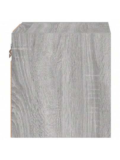 VidaXL TV Wand Unit LED Lighting 30x28.5x30 Cm Grijs Sonoma view 9