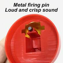 2pcs/4pcs Random Color Metal Hand Clapper Bell, Multi-Functional Call Bell For School Desk Buzzer, Classroom, Kitchen, Restaurant, Bar, Tabletop Games, Pet Training And Interactive Entertainment, No Power Or Battery Required