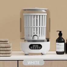 USB Rechargeable Portable Mini Washing Machine, No Plug-In/No Assembly Required, Suitable For Business Travel/RV/Home, Automatic Wash & Spin Dry, Clean Underwear & Socks, Essential For Outdoor Camping