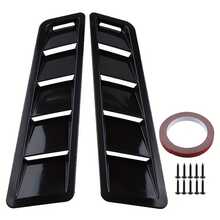 2 件套 ABS 发动机罩通风口侧通风口盖，汽车改装配件 - 均碼 - 查看 7