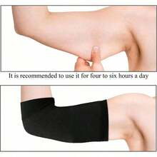 1 Pair Arm Slimmer Sleeves, Elastic Arm Shaping Compression Sleeve For Arm Slimming, Suitable For Women & Girls For Weight Loss, Outdoor, Fitness, Travel, Home, Office, School - Nhiều màu - Xem 8