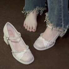 Zapatos de tacón para mujer - Albaricoque - Ver 3