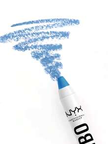 NYX 大号眼线笔 Bluebery Pop 彩妆眼影 0.18 盎司/5 克 奶油色可混合 多用途 高色素 持久 女朋友 妻子 母亲 朋友 生日 毕业派对 旅行 露营 户外 学校 校园旅行 节日 周年纪念 秋季 秋季 万圣节 秋季外观 明亮大胆 多巴胺装扮 闪光 - 藍莓汽水 - 查看 2