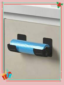 4 قطع حامل أكياس القمامة، حامل أكياس القمامة، حامل أكياس للأكياس البلاستيكية، تخزين أكياس القمامة، حامل أكياس القمامة المحمول، حامل أكياس بلاستيكية قابل للتثبيت على الحائط، حامل أكياس القمامة، منظم تخزين أكياس القمامة، حامل أكياس القمامة، رف تخزين مطبخ قابل للتعديل