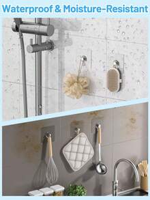 12 个自粘式相框挂钩，免钉壁挂画钉，相册框壁挂挂钩