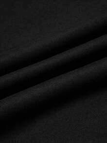 Áo nỉ nữ tuổi teen in hoa, kiểu dáng rộng rãi, áo len chui đầu, phong cách Y2K, trang phục nữ tính. - màu đen - Xem 4