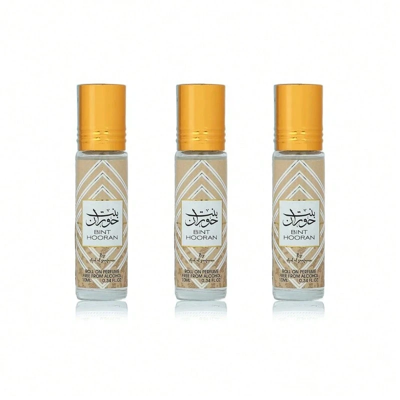 Ard Al Zaafaran Bint Hooran 10ML Roll-on parfümiert 10ML Moschus alkoholfrei für Frauen - BINT HOORAN - Übersicht 1