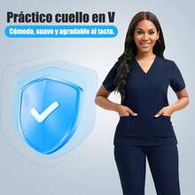 Scrub Sets - Navy Blue - View 3