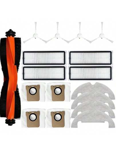 Compatible Xiaomi Robot Stofzuiger X10 Replacement Spare Parts Accessories Main Side Brush Hepa Filter Mop Cloth Dust Bag