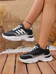 1 Pair New Teenage Sports Shoes, Suitable For Outdoor Running, Walking, Soft Sole Non-Slip Durable And Comfortable, Versatile Casual Shoes, Soft Fabric Comfortable Running Shoes